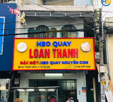 Bảng hiệu alu, chữ mica truyền thống