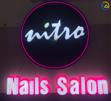 mẫu logo bàng mica