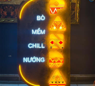 bảng vẫy hiệu ứng rỉ sét
